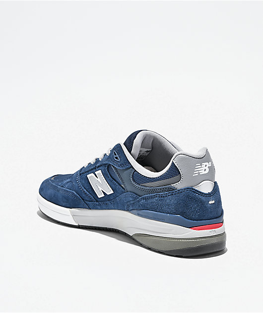 New Balance Numeric 933 Navy & White Skate Shoes