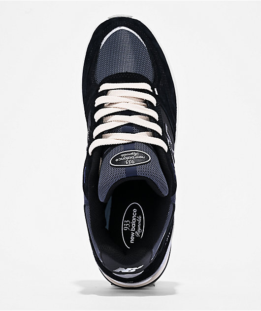New Balance Numeric 933 Reynolds Black & Eclipse Skate Shoes