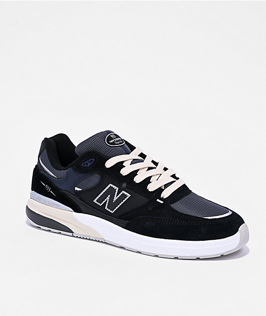 New Balance Numeric 933 Reynolds Black & Eclipse Skate Shoes | Zumiez