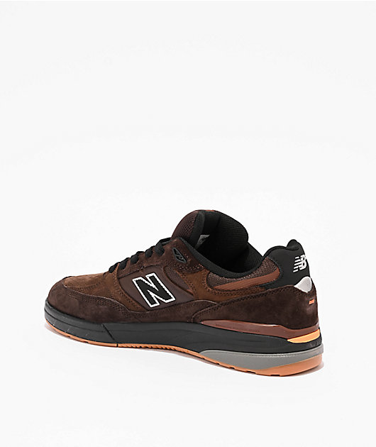 New Balance Numeric 933 Reynolds Brown & Black Skate Shoes | Zumiez