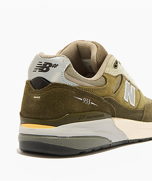 BLANC OLIVE/GRY 50◻︎20-145 The New Balance Numeric Andrew Reynolds 933 in The Olive