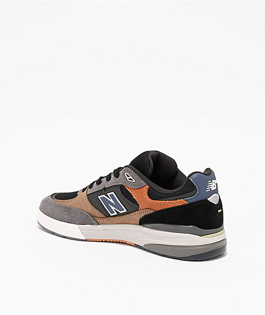 New Balance Numeric 933 Reynolds Tan & Grey Skate Shoes | Zumiez