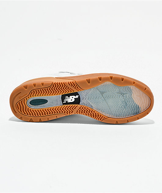 New Balance Numeric 933 Reynolds White & Gum Skate Shoes