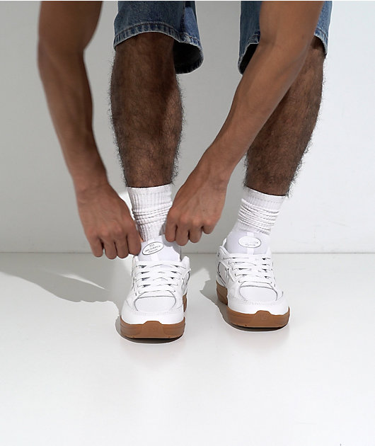 New Balance Numeric 933 Reynolds White & Gum Skate Shoes video