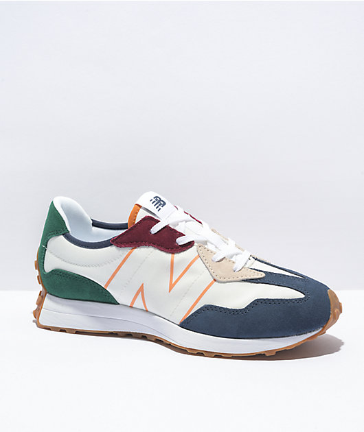 New Balance Numeric Boys 327 Indigo & Nightwatch Shoes New Balance Numeric Boys 327 Indigo & Nightwatch Shoes