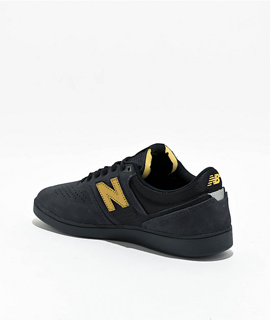 New Balance Numeric Brandon Westgate 508 Black Yellow Skate Shoes Zumiez