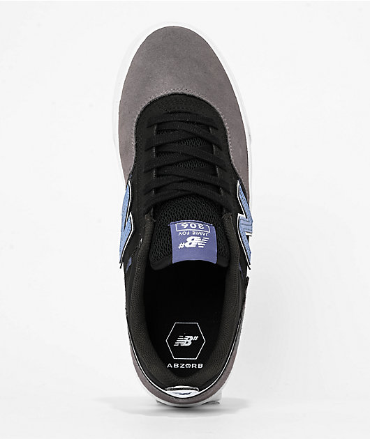 New Balance Numeric Jamie Foy 306 Castlerock & Black Skate Shoes