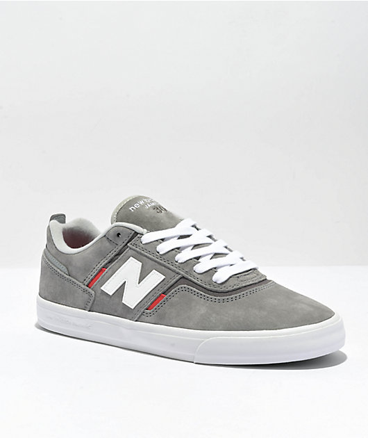 New Balance Numeric Jamie Foy 306 Grey & White Skate Shoes