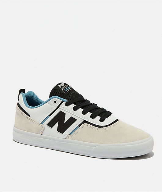 New Balance Numeric Jamie Foy 306 Grey & White Skate Shoes | Zumiez