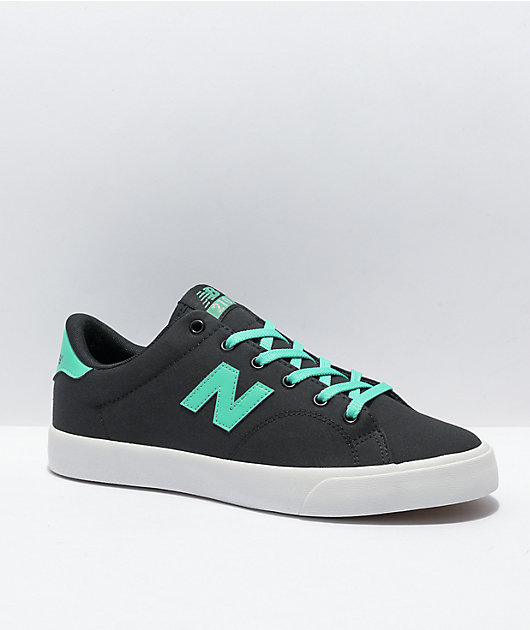 New Balance Numeric Kids 210 Black Canvas Skate Shoes | Zumiez