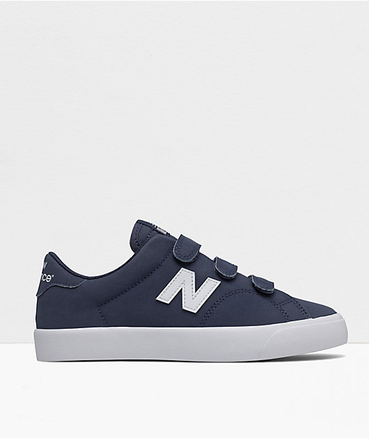New Balance Numeric Kids 210 Hook and Loop Navy Skate Shoes