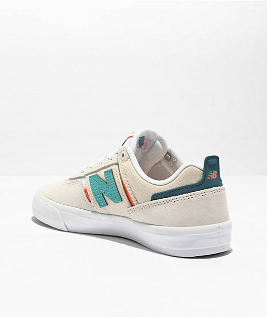 Teal and clearance orange shoes