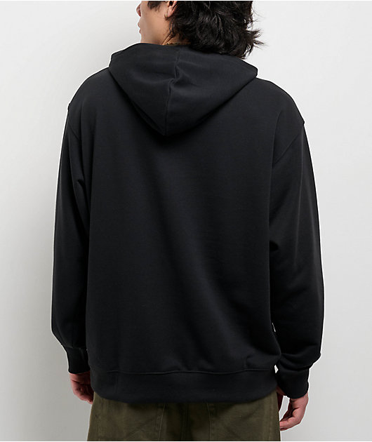 ★★New Balance★★ NBN0F12201 UNI PREMIUM LOGO HOODIE BLACK New Balance Uniform Hoodie Black Mens Hoody New Balance