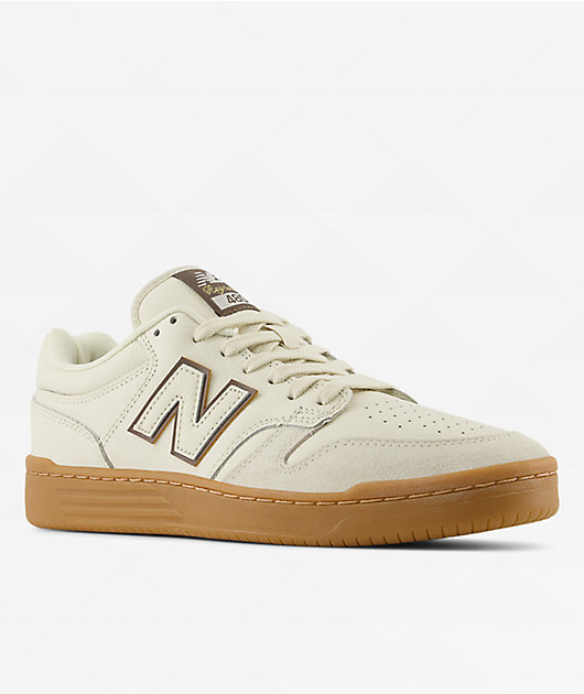 New Balance Numeric Reynolds 480 Cream Gum Skate Shoes Zumiez