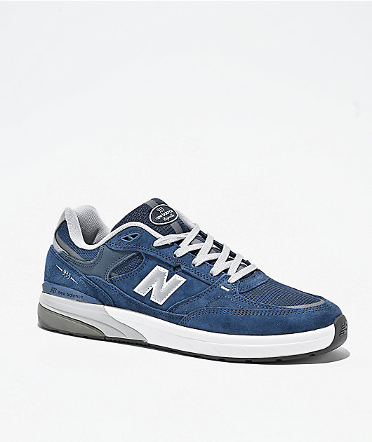 New Balance Numeric 933 Reynolds Navy & White Skate Shoes