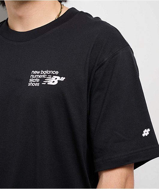 New Balance Numeric Small Logo Black T-Shirt