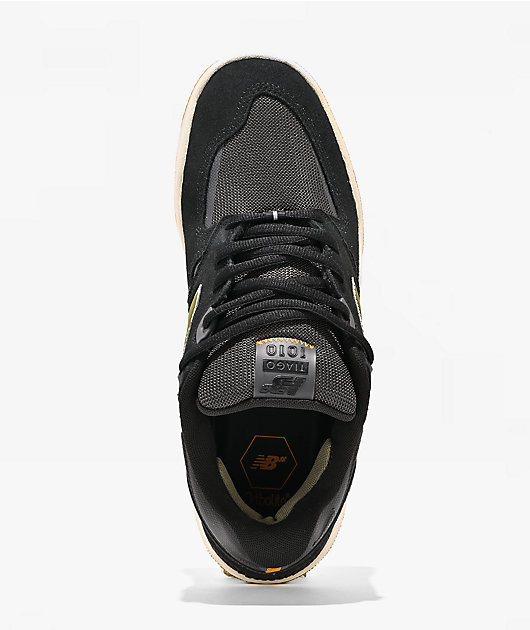 New Balance Numeric Tiago 1010 Black & Green Skate Shoes