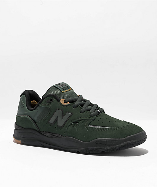 New Balance Numeric Tiago 1010 Forest Green Black Skate Shoes