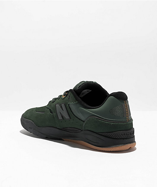 New Balance Numeric Tiago 1010 Forest Green Black Skate Shoes