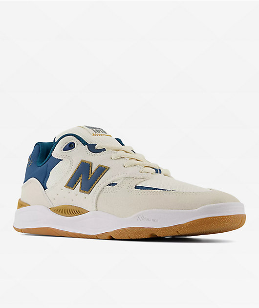 ナゾノクサ New Balance Numeric Tiago 1010 Linen & Deep Sea Skate Shoes | Zumiez