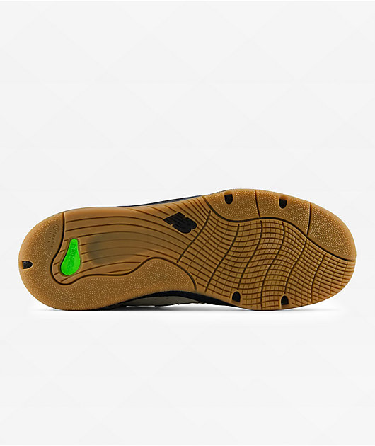 New Balance Numeric Tiago 1010 Sea Salt & Black Skate Shoes | Zumiez