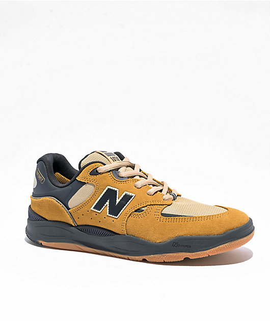 New Balance Numeric Tiago 1010 Wheat Navy Skate Shoes Zumiez