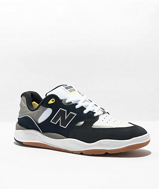 New Balance Numeric Tiago zapatos de skate en azul y amarillo