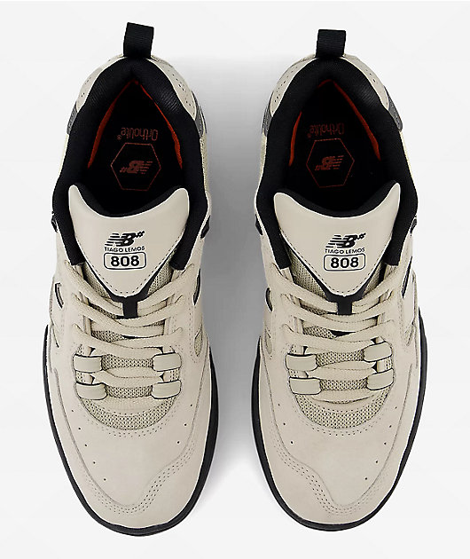 New Balance Numeric Tiago 808 Sea Salt & Black Skate Shoes