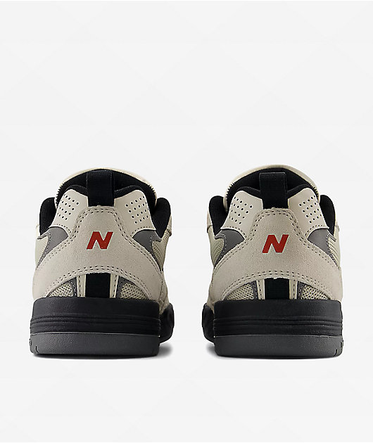 New Balance Numeric Tiago 808 Sea Salt & Black Skate Shoes