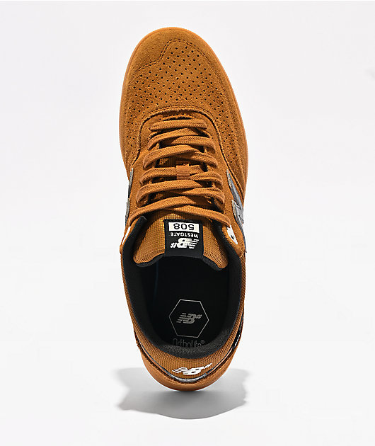New Balance Numeric Westgate 508 Brown & Black Skate Shoes