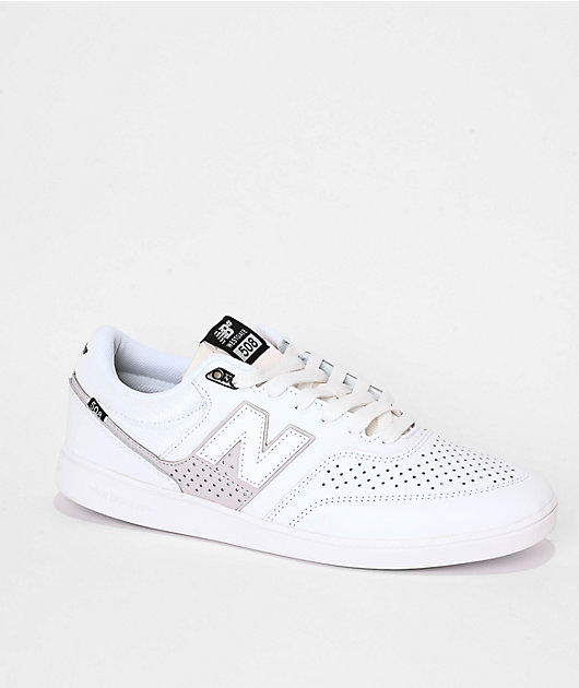 New Balance Numeric Westgate 508 White & Grey Skate Shoes | Zumiez