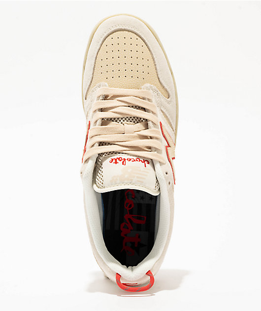 New Balance Numeric x Chocolate 480 Tan & Gum Skate Shoes