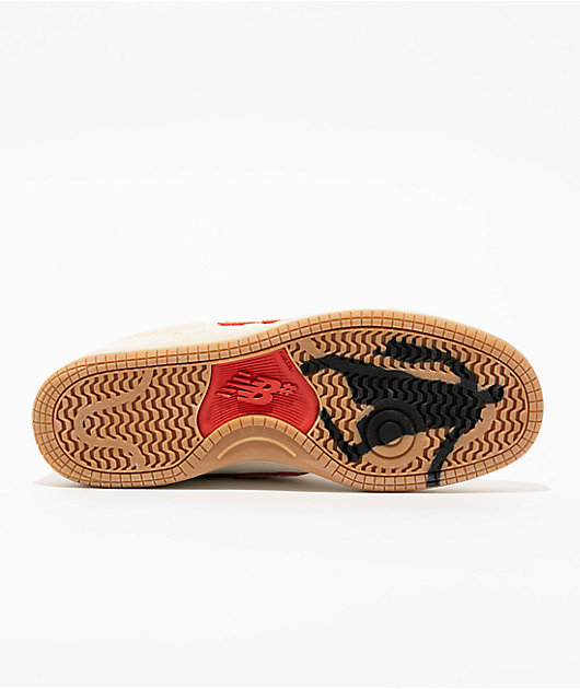 New Balance Numeric x Chocolate 480 Tan & Gum Skate Shoes | Zumiez