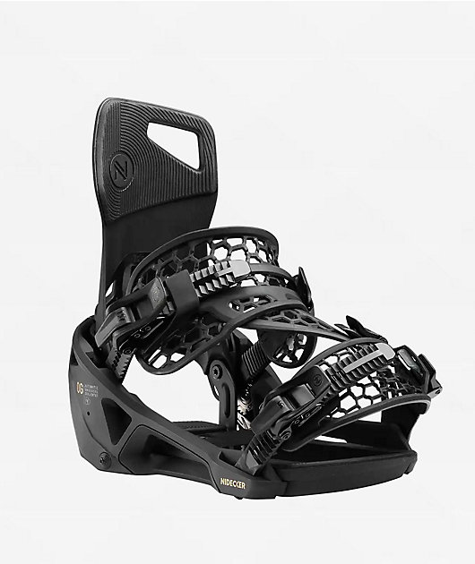 Nidecker LT Supermatic® Black Snowboard Bindings 2027