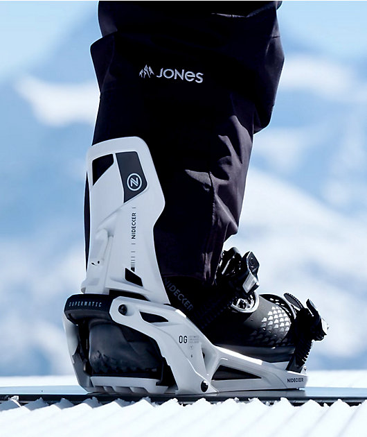 Nidecker LT Supermatic® White Snowboard Bindings 2027 video