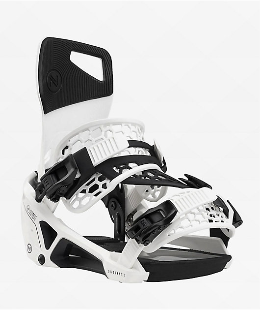 Nidecker Supermatic® White Snowboard Bindings 2025 | Zumiez