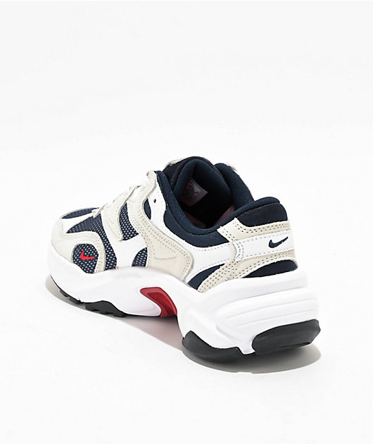 Nike AL8 Obsidian, Gym Red & White Shoes