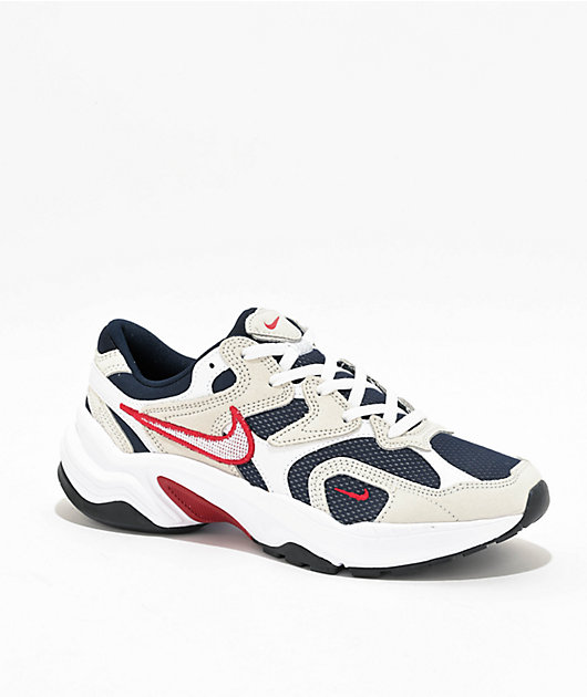 nike red and white volleyball shoes