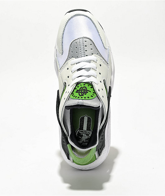 Huarache green and white online