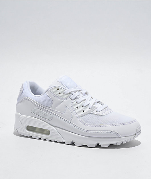 Nike Air Max 90 White Shoes | Zumiez