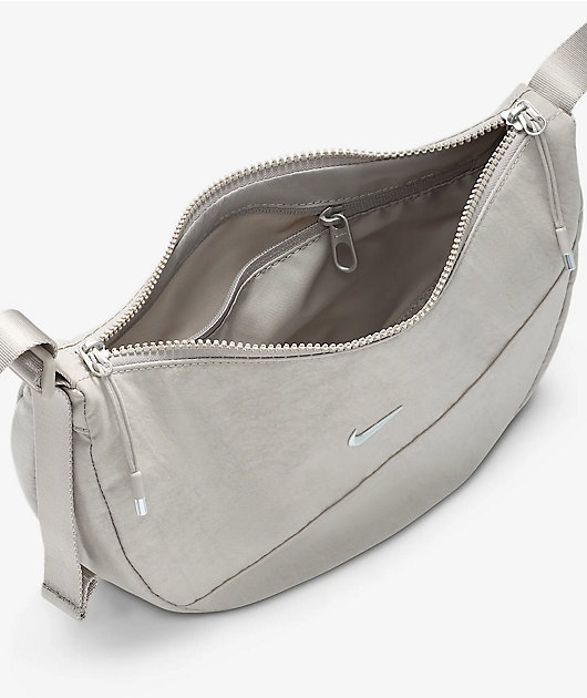 grey nike side bag