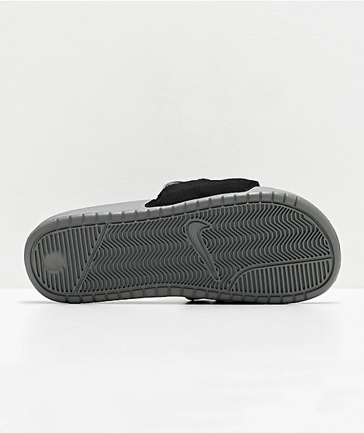 Nike Benassi Fanny Pack Grey Sandals