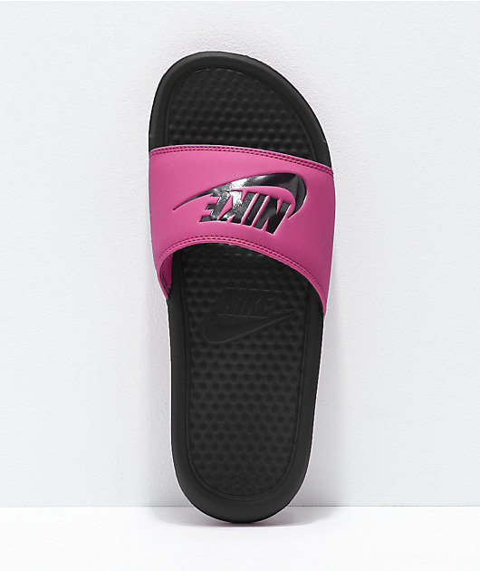 Reprimir Ambicioso bobina Nike Benassi True Berry Slide Sandals