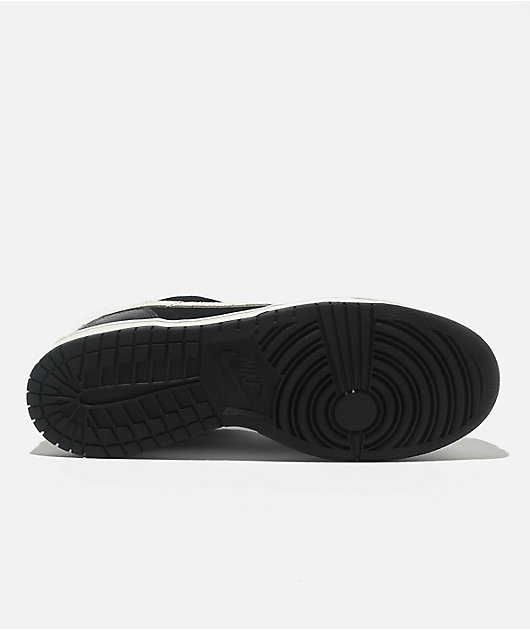 Nike Big Nike Low Lux Black & White Shoes