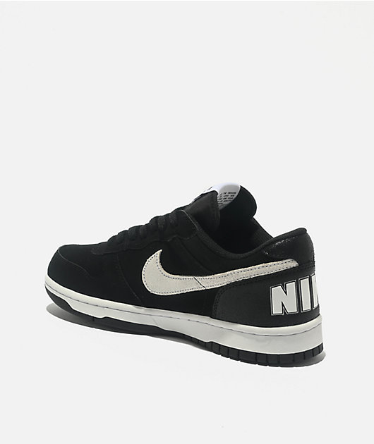 Nike Big Nike Low Lux Black & White Shoes