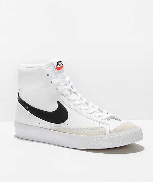 Nike blazer mid white leather online