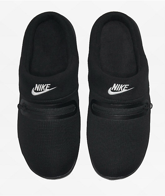Nike Burrow Black & Phantom Slippers