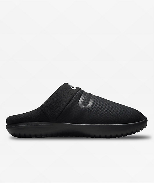 Nike Burrow Black & Phantom Slippers