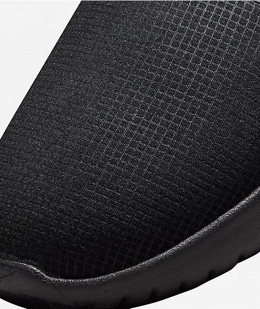 Nike Burrow Black & Phantom Slippers