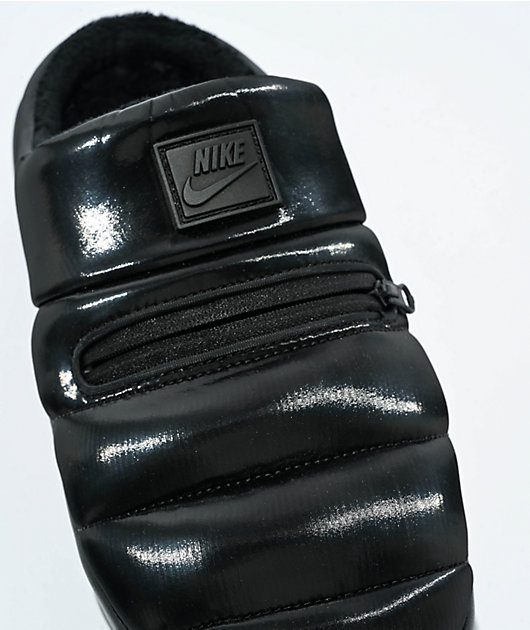 Nike Burrow SE Black Slippers | Zumiez